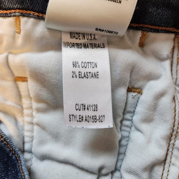 AGOLDE Isabel Slim Fit Boyfriend Starwood Slightly Distressed Jeans sz 29 ankle - Picture 13 of 13